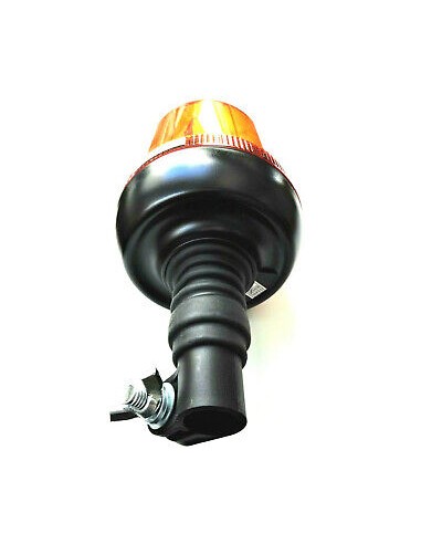 Rundumleuchte 12V / 24V H1 flexibler Fuss Warnleuchte mit Aufsteckrohr U