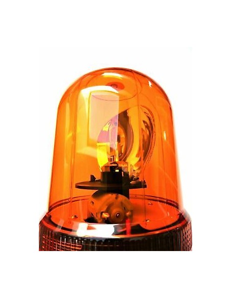 Rundumleuchte 12V / 24V H1 flexibler Fuss Warnleuchte mit Aufsteckrohr U