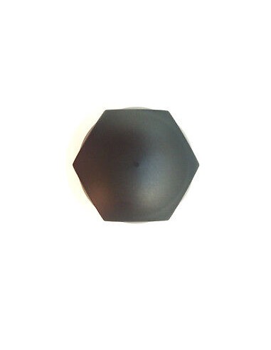 10x Radmutterkappen Ø32 mm Schwarz Radmutterabdeckung Radmutterschutz Kappe LKW