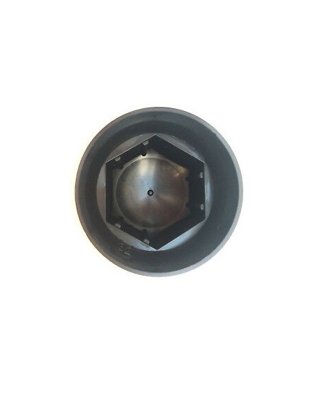 10x Radmutterkappen Ø32 mm Schwarz Radmutterabdeckung Radmutterschutz Kappe LKW