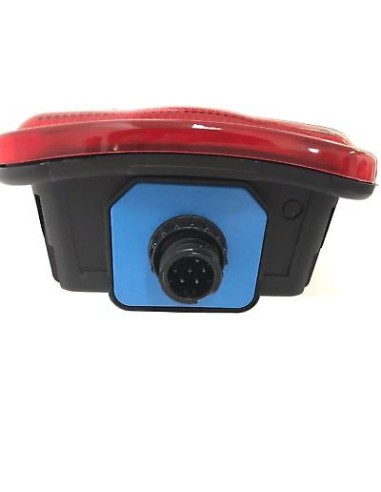 2x Heckleuchten Rückleuchten mit blau Glas für MAN TGA TGL TGM TGX  ab 2005 SET
