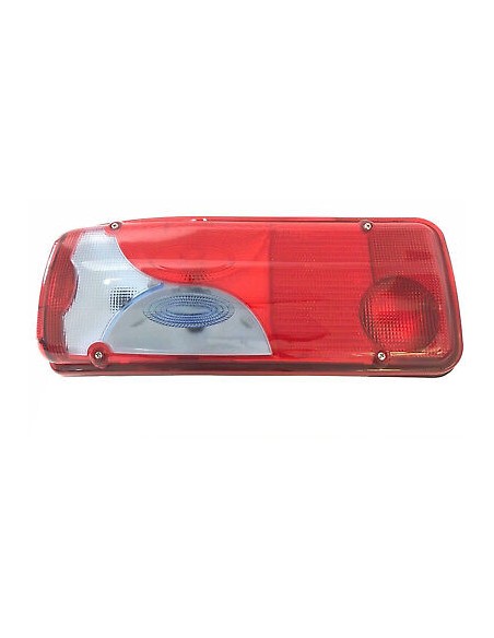 2x Heckleuchten Rückleuchten mit blau Glas für MAN TGA TGL TGM TGX  ab 2005 SET