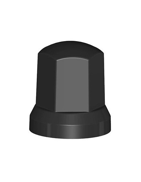 10x Radmutterkappen Ø33 mm Schwarz Radmutterabdeckung Radmutterschutz Kappe LKW