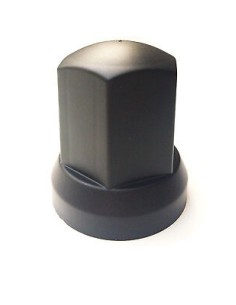 10x Radmutterkappen Ø33 mm Schwarz Radmutterabdeckung Radmutterschutz Kappe LKW 2