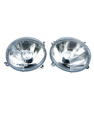 2x Fernscheinwerfer Abblendlicht Positionslicht 12/24 Links Rechts ø178 H4 SET