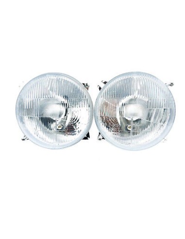 2x Fernscheinwerfer Abblendlicht Positionslicht 12/24 Links Rechts ø178 H4 SET