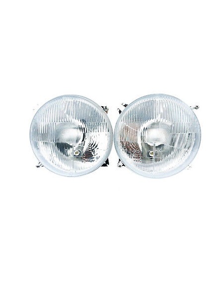 2x Fernscheinwerfer Abblendlicht Positionslicht 12/24 Links Rechts ø178 H4 SET