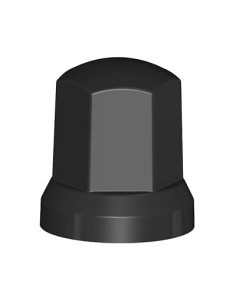 20x Radmutterkappen Ø33 mm Schwarz Radmutterabdeckung Radmutterschutz Kappe LKW