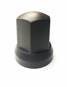 20x Radmutterkappen Ø33 mm Schwarz Radmutterabdeckung Radmutterschutz Kappe LKW 2