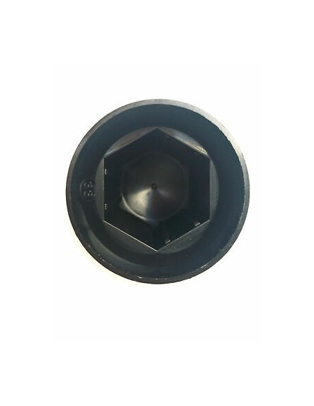 20x Radmutterkappen Ø33 mm Schwarz Radmutterabdeckung Radmutterschutz Kappe LKW