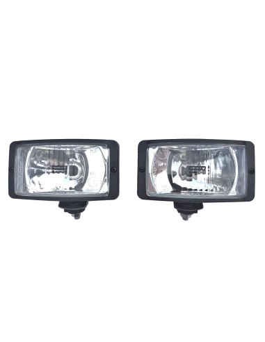 2x Scheinwerfer 12V/24V Halogen Zetor Traktor SUV Universal Fernlicht H3
