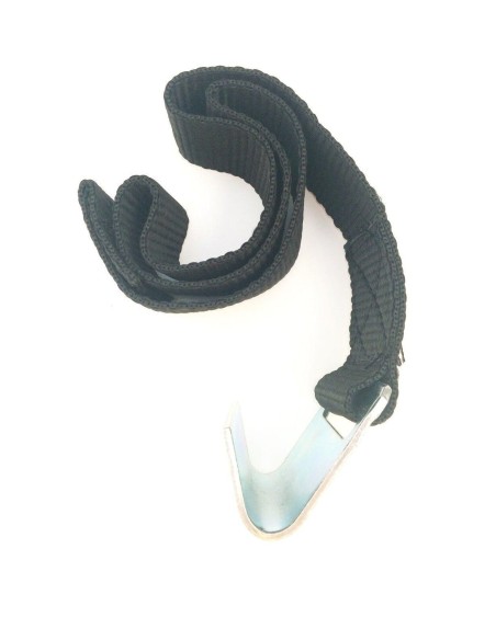 Polyestergurt mit verzinktem Flachhaken für LKW Länge: 640 mm Breite: 46 mm