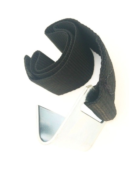 Polyestergurt mit verzinktem Flachhaken für LKW Länge: 640 mm Breite: 46 mm