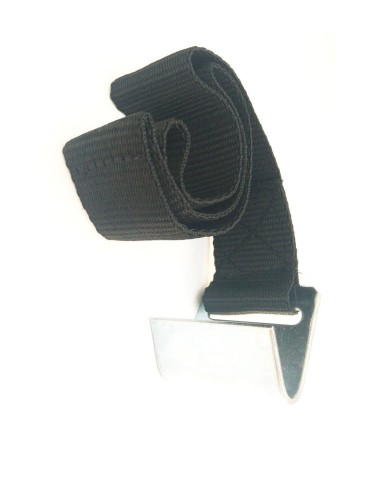 Polyestergurt mit verzinktem Flachhaken für LKW Länge: 640 mm Breite: 46 mm