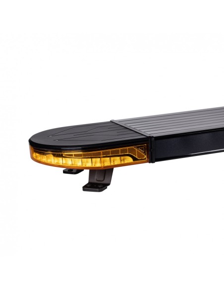 LED Warnbalken 1240×298 mm, 60W, Warnleuchte LED, 48 LEDs, 12/24V, R65 R10, IP65 – breite Warnfläche, robuste PC-Konstruktion