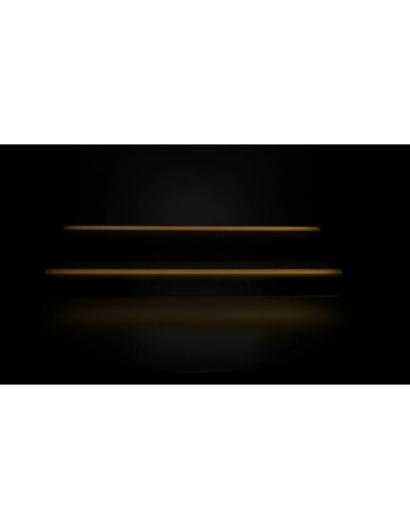 LED Warnbalken 1240×298 mm, 60W, Warnleuchte LED, 48 LEDs, 12/24V, R65 R10, IP65 – breite Warnfläche, robuste PC-Konstruktion