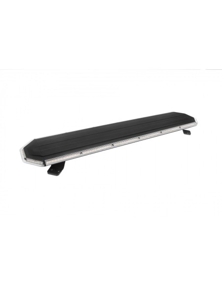 LED-Warnbalken 614×218 mm R65/R10 – 108 LED, 12/24V, Schraubmontage, IP67, Amber