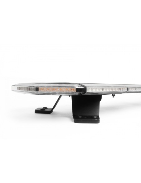 LED-Warnbalken 614×218 mm R65/R10 – 108 LED, 12/24V, Schraubmontage, IP67, Amber