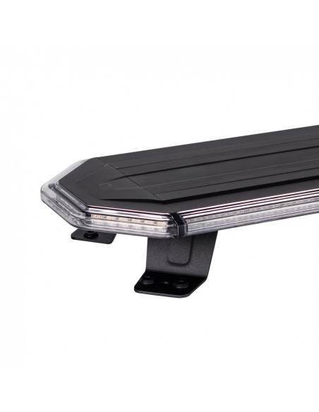 LED-Warnbalken 1071×218 mm R65/R10 – 180 LED, 12/24V, Schraubmontage, IP67, Amber