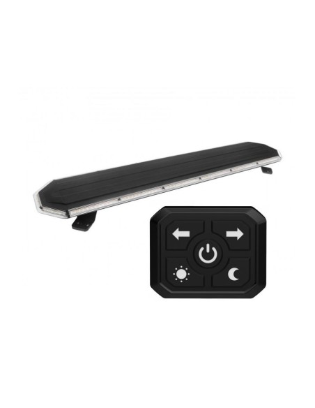 LED Warnlichtleiste Warnbalken Warnleuchte Leuchtbalken Dachbalken 766mm R10 R65
