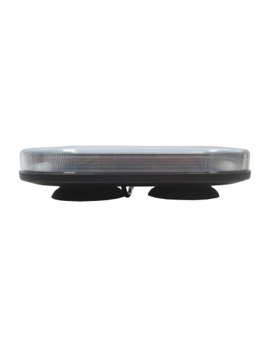 LED-Warnbalken 248×171 mm R65/R10 – 60 LED, Magnetbefestigung, 12/24V, IP67, Amber