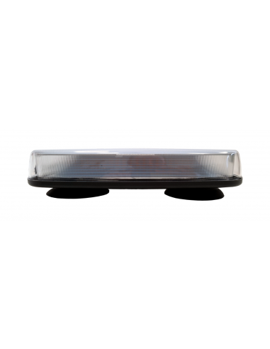 LED-Warnbalken 270×160 mm R65/R10 – 60 LED, Magnet, 12/24V, IP67, Amber
