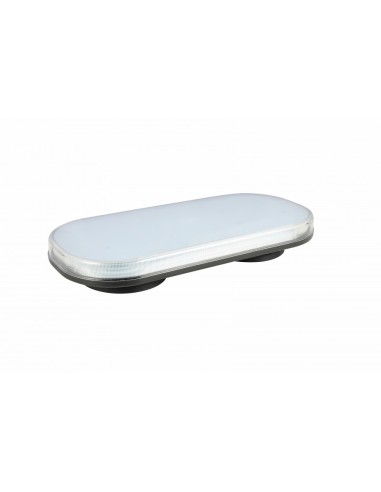 LED-Warnbalken 363×171 mm, R65/R10, Magnetbefestigung, 12/24V, 72 LED, IP67, Amber