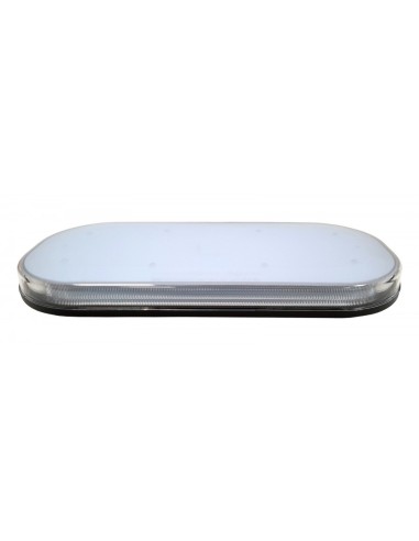 LED-Warnbalken 363×171 mm, R65/R10, Magnetbefestigung, 12/24V, 72 LED, IP67, Amber
