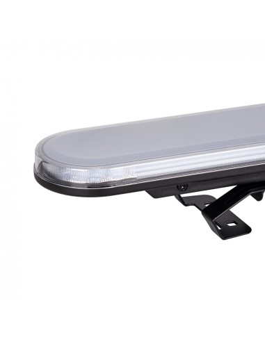 LED-Warnbalken 1200×100 mm R65/R10 – 204 LED, Schraubmontage, 12/24V, IP67, Amber