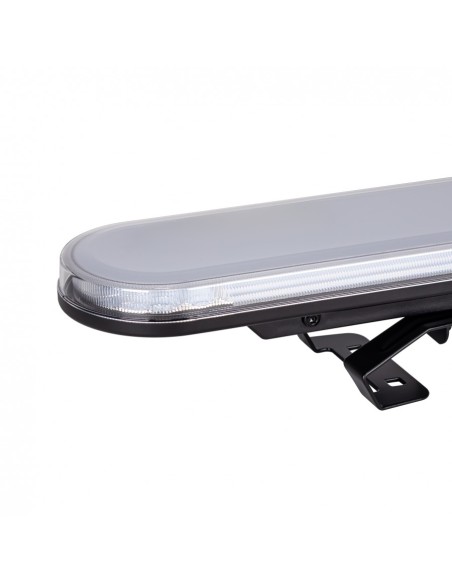 LED-Warnbalken 1200×100 mm R65/R10 – 204 LED, Schraubmontage, 12/24V, IP67, Amber