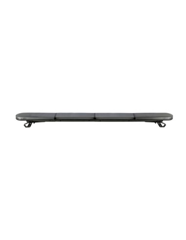 LED-Warnbalken 1200×100×45 mm R65/R10 – 204 LED, Schraubmontage, 12/24V, IP67, Dark Edition