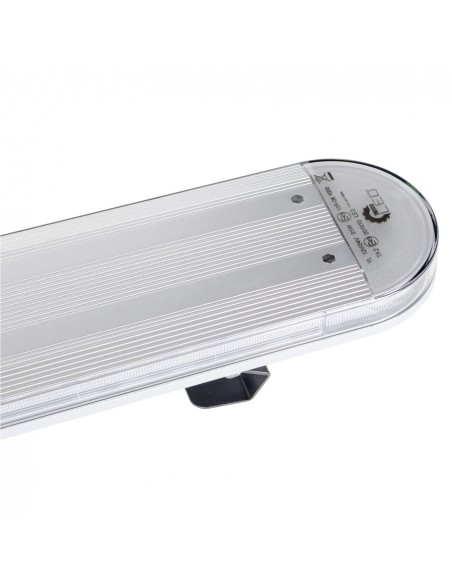 LED-Warnbalken 1512×120 mm R65 TA2 – 312 LED, 6 Warnmodi, Tag-/Nachtmodus, 12/24V, IP67, Amber