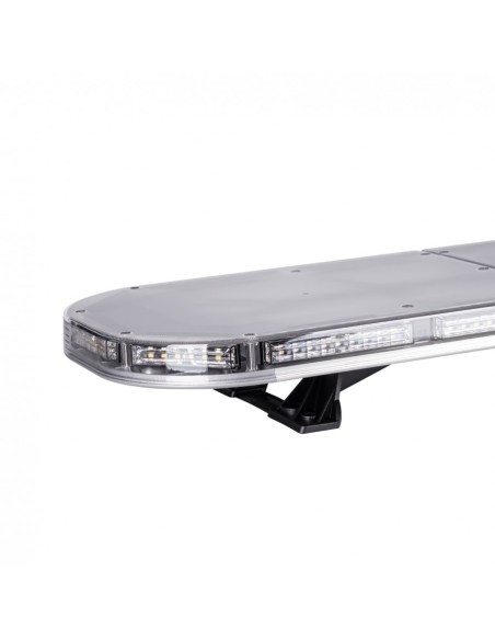 LED-Warnbalken 1172×300 mm Blau, R65 R10, 12/24V, 144 LED, 8 Blitzmodi, IP66