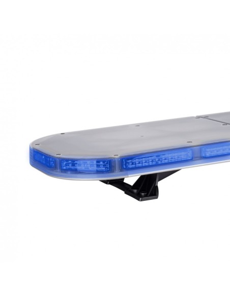 LED-Warnbalken 1172×300 mm Blau, R65 R10, 12/24V, 144 LED, 8 Blitzmodi, IP66