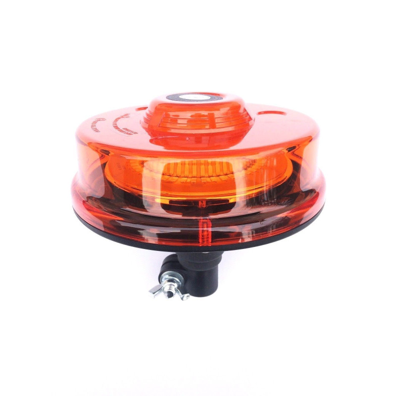 LED Rundumkennleuchte Warnleuchte Rundumlicht 12/24V Flex 48LED R65 Aufsteckrohr