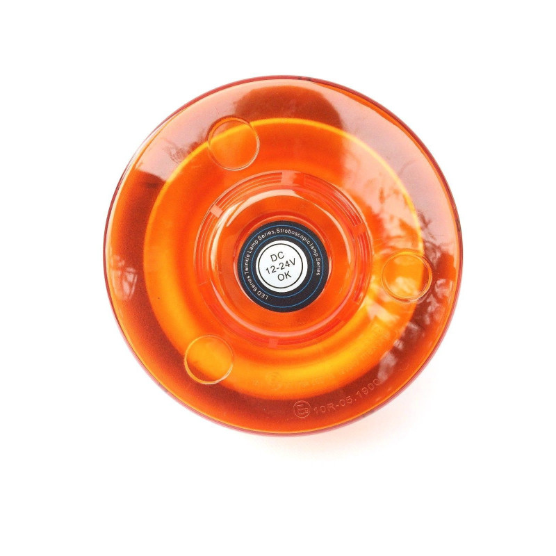 LED Rundumkennleuchte Warnleuchte Rundumlicht 12/24V Flex 48LED R65 Aufsteckrohr